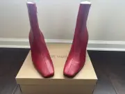 BRAND NEW Steven Madden Vinka Block Heel Snip Toe Booties - Size 10