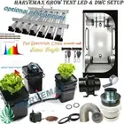 HARVEMAX Grow Tent Setup DWC Grow System High Power Full Spectrum LED Grow Light
