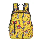 Chucky Doll Childs Play Lightweight Backpack Student Bookbag School Bag Satchel Daypack Unisex Knapsack Rucksack For Kids Teens Adult