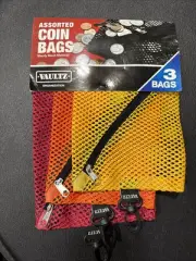 Vaults Assorted Coin Bags 3 Pack