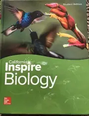 *NEW* California INSPIRE BIOLOGY Text Book 2020 Student Edition McGraw Hill