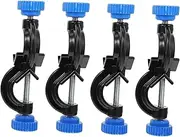MUCKLILY 1set Adjustable Clamp Holder Right Angle Support Cross Clamp for Laboratory Supplies Compact and Lightweight Design for Home and Lab Use 4pcs
