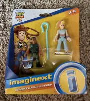 Toy Story Imaginext Combat Carl & Bo Peep Figure NIB Disney