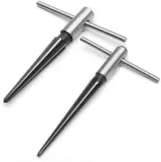 Handheld Reamer Set Tapered Tools Wood Cut Pipe Tubing inside Deburring Edge Too