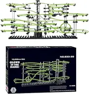 Marble Maze Game Marble Roller Coaster Kit, Marble Maze Game Marble Runs, Science Marble Roller Coaster Kit for Teenagers and Adult Enthusiasts