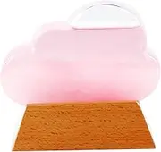 1pc Cloud Storm Glass Wear Forecaster Wear Station Weather Glass Storm Weather Predictor Water Drop Predictor Desktop Decorations, Station