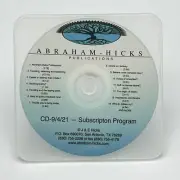 NEW 09/04/21 Abraham-Hicks / Esther Workshop CD Subscription Program