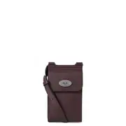 [Mulberry] Mini Antony Black Cherry Small Classic Grain