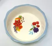 PIONEER WOMAN CHARLIE PLAID 5 INCH STONEWARE MINI PIE PLATE