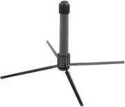 rockible Foldable Flute Clarinet Stand Black for Flute Clarinet Parts Accessories