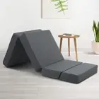 Folding Mattress 2in1 Sofa Couch Single Size Foldable Bed Portable Foam Bedding