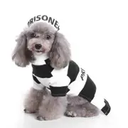 Funny Halloween Prisoner Dog Costume