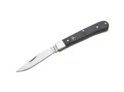 Boker Trapper Uno Folding Knife, Black Jute Micarta