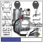 Nice Ignition Switch And Lock Assembly - NIC360