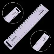 1pc 21cm Ultrathin sewing patchwork ruler quilting tool DIY sewing access.ti