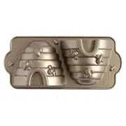 Nordic Ware Beehive Cake Pan, One, Gold