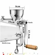 Stainless DIY Hand Manual Wheatgrass Juicer Heavy Duty Steel Leafy Green Juicer