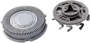 Razor Accessories,3pcs Razor Blades+blade Mesh，Compatible For Philips ，SH30/5 5000 3000 2000 1000 Series Shavers