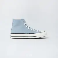 在飛比找Yahoo!奇摩拍賣優惠-CONVERSE CHUCK 70 淺藍色 奶油底 高筒 帆