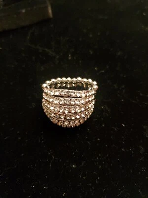 Paparazzi Jewelry - Blinding Brilliance White Ring # 1