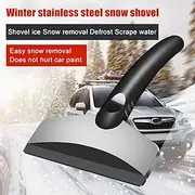 Car Window Windscreen Windshield Snow Clear Car Ice Scraper Snow Removal Shovel Deicer Spade Deicing Cleaning Scraping Tool
