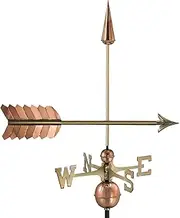 Good Directions Arrow Weathervane, Pure Copper