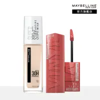 在飛比找momo購物網優惠-【MAYBELLINE 媚比琳】無敵特霧超持久粉底液升級版3