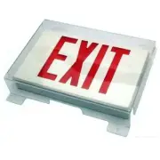 Polycarbonate Vandal/Environmental Shield Guard for Exit Signs - MORRIS-73090