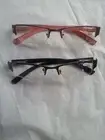 Unisex Reading Glasses Half Rim Frame Pink Black +1.0 1.5 2.0 2.5 3.0 3.5 4.0