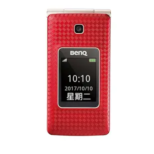 BenQ T25 3G雙螢幕摺疊功能手機(紅色)