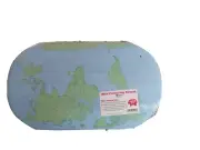 World Globe Practice Map sheets cutout shapes 30 ct