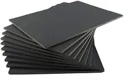 House of Card and Paper Black Foam Board A2 Size 420mm x 594mm x 5mm Thick, 10 Sheets of Foam Board per Pack