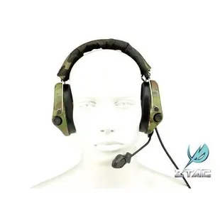 【軍需處】Z.TAC Z111 MSA Sordin Headset 第四代芯片軍規降噪耳機、抗噪耳機(CP迷彩)