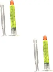 iplusmile 4pcs Super Concentrated Fluorescent Leak Detection Dye for Air Conditioning High-visibility Oil Leak Detector Each Efficient and for Automotive Use