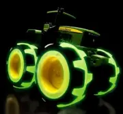 New John Deere Tractor Monster Treads Lightning Wheels Motion Activated Light Up