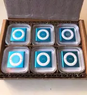 Apple iPod Shuffle 4th Gen 2GB Blue With Box Battery Need Replacing (New)