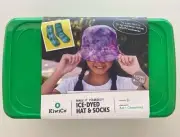 NEW Kiwi Co Crate Kit - Ice Dyed Hat & Socks Educational Kids Crafts Tie-Dye