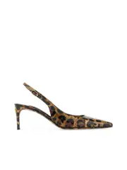 Dolce & Gabbana Printed Leather Pumps