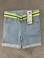 Peter Alexander Jnr Boys Blue Shorts with Belt Size 2 NEW WITH TAGS RRP $39.95