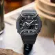 【CASIO 卡西歐】G-SHOCK 酷玩單色 金屬 防撞保護器 百搭黑 八角形錶殼(GA-2100PTS-8A)