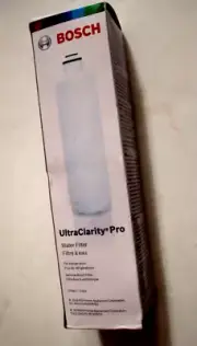 BOSCH ULTRA CLARITY PRO WATER FILTER FOR WFC100MF WFC110MF