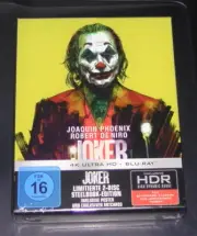 Joker Limited Ultimate Collector´S steelbook 4K UHD blu ray+blu ray New Boxed
