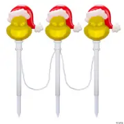 Grinch Pathway Yard Stakes 22" Lightshow® EmoteGlow™ Dr. Seuss™