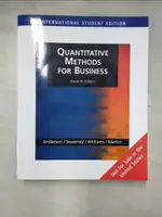 QUANTITATIVE METHODS FOR BUSINESS_DAVID R.【T5／財經企管_ETU】書寶二手書