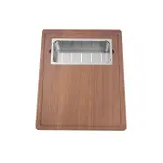 Clark Prism Chopping Board And Stainless Steel Colander Set