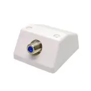 F59 Coax Floor Entry Socket Standard Wall Plate Quality Complete with Fittings