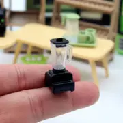 2PC Mini Juicer 1:12 Scale Dollhouse Miniatures Accessories Kitchen Bakery Tools