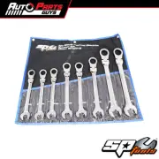 SP Tools Gear Drive ROE Spanner Set - Flex Head Jumbo - Metric- 8pc | SP10318