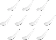 Set of 10 Heart Ceramic Itchu Astragalus [6.1 x 1.9 inches (15.5 x 4.7 cm) | Chinese Astragalus, Lightweight Reinforced Porcelain, Setomonohonpo,