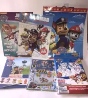 Paw Patrol lot with gift bag 2 coloring books 3 activitys Nickelodeon